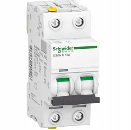 Nadprúdový istič Poistka C10A 2P Schneider