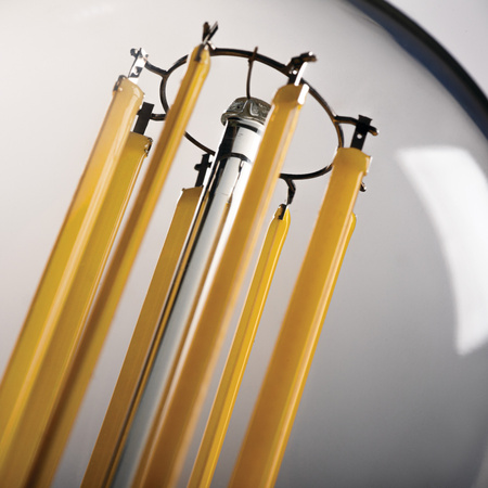 LED žiarovka E27 Edison A70 18W = 149W 2450lm 2700K teplá biela Clear XLED Filament Kanlux