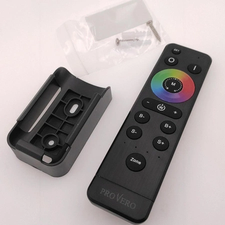 Diaľkové ovládanie pre RGB / RGBW / CCT LED pásy 4 zóny Volta ProVero