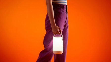 Stolná LED nočná lampa 13,5W 400lm 2200-6500K RGB + TW 19,3cm Smart SMART WiFi Bluetooth App Mobile WiZ