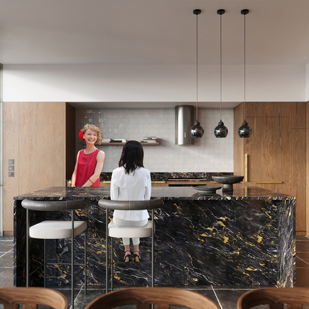 Stropné svietidlo Plafond 3x E27 Luster sférický čierny Moderné Alino Sollux