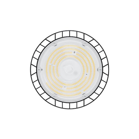 Priemyselná LED lampa 100W 15000lm 5000 Cold 90° Dimmable Black IP65 Masterled