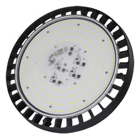 LED High Bay priemyselné závesné svietidlo 150W 5000K studené 90° stmievateľné čierne IP65 Masterled