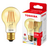LED žiarovka E27 A60 4,5W = 25W 400lm 2200K teplá biela Filament Amber TOSHIBA