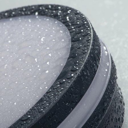 Plafond LED stropný pohybový senzor Povrchová montáž 30W 3120lm CCT IP65 Graphite BENO KANLUX