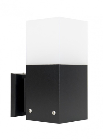 Vonkajšia záhradná fasádna lampa LED Cube Max CB-MAX K BL E27 Su-Ma