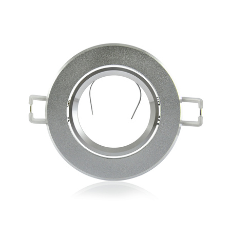 Spot GU10 strieborný EAST OPAL Sanico Goldlux svietidlo na zapustenie