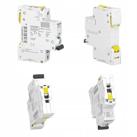 Nadprúdový istič B16A Poistka 1P Schneider