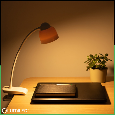 Školská stolová lampa LED 5W CCT TESA 2 White LUMILED