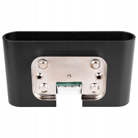 Nástenná objímka na povrchovú montáž 2x G9 Black Lisa Black Masterled