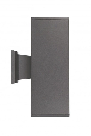 Vonkajšia záhradná lampa fasádna LED nástenná lampa Adela 8001 DG E27 Su-Ma