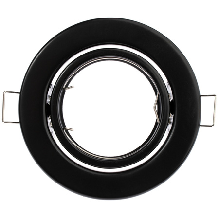 Svietidlo HALOGEN na zapustenú montáž Pohyblivé okrúhle svietidlo GU10 MR16