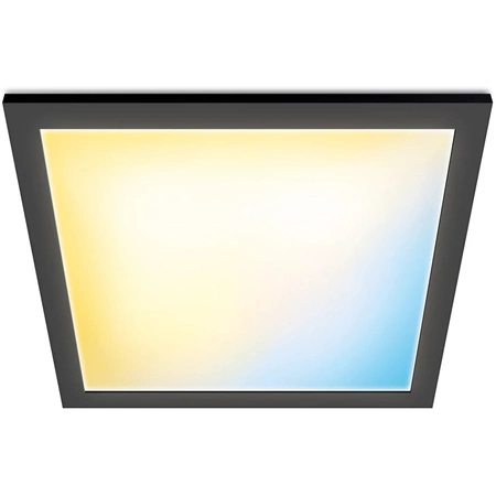 LED panelové stropné svietidlo 36W 3400lm 2700-6500K TW 60x60 cm čierny štvorcový Smart SMART WiFi Bluetooth App WiZ