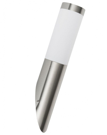 Vonkajšia záhradná lampa fasádna KINKIET LED Inox ST 021 E27 Su-Ma