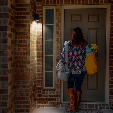 LED GU10 IP44 Endura Ledvance Grey Vonkajšia záhradná nástenná lampa