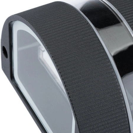 Záhradné svietidlo Vonkajšie fasádne nástenné svietidlo GU10 čierne IP54 Hana Masterled