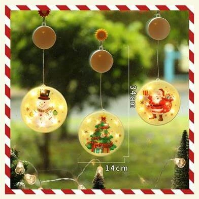 LED prívesok so snehuliakom 3xAAA 14cm 2700K Vianočný LVT