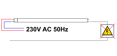 LED lineárna žiarivka 25W Tuba T8 G13 150cm 2420lm 3000K teplá biela