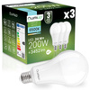 3x LED žiarovka E27 A95 24W = 200W 3452lm 6500K Cold 260° LUMILED