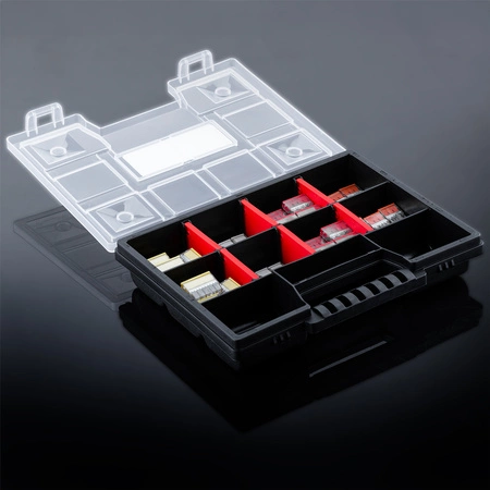 Kompletná sada rýchlospojok 100 kusov - 20x 2X2, 30x 3X2, 30x 4X2, 20x 5X2 + organizér