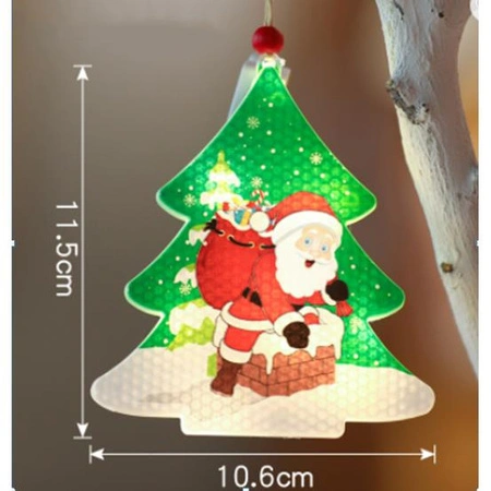 LED prívesok na vianočný stromček 2700K teplá biela Santa Claus 11,5 cm Masterled