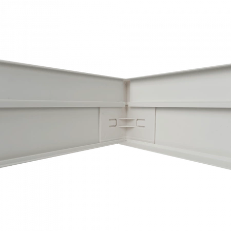 Rámček na povrchovú montáž pre LED panely 60x60 PVC 65mm White Ecolight