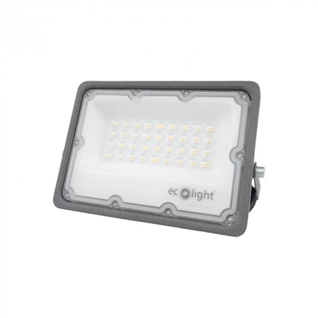 LED reflektor 30W 3000lm 4000K neutrálna biela IP65 Premium Line Ecolight
