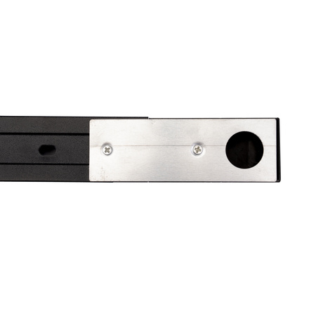 Čierna jednofázová hliníková prípojnica pre reflektory 200cm LUMILED