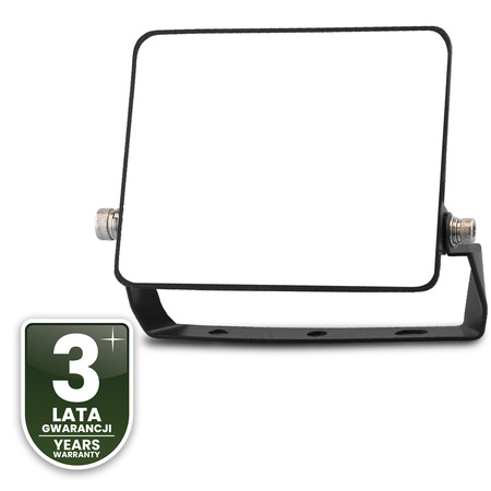 LED reflektor AZZLER 50W 6000lm 4000K IP65 Halogénová vonkajšia lampa čierna LUMILED