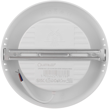 LED stropné svietidlo 12W Round 4000K GLOW White LUMILED