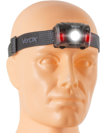 Dobíjací LED svetlomet so senzorom pohybu XM-L Q5 3W VA0020 VAYOX