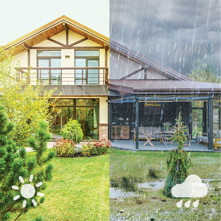 Predlžovací kábel 2 m pre vonkajšie svietidlá čierny Gardenlink Philips