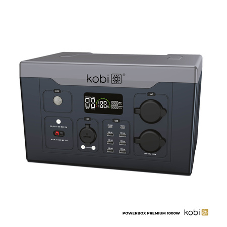 Energy Bank Powerbox Prenosná mobilná napájacia stanica 1000W Premium Kobi