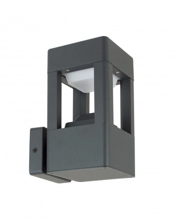 Vonkajšia záhradná lampa na fasádu KINKIET Fan Square FKW-K100 GX53 Su-Ma