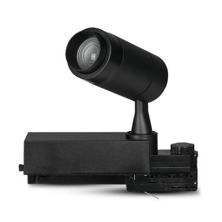 LED 15W CCT SMART reflektorové koľajnicové svietidlo čierne VT-7715 V-TAC