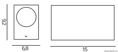 Vonkajšia záhradná fasádna lampa LED KINKETT Mini 5002 DG GU10 Su-Ma