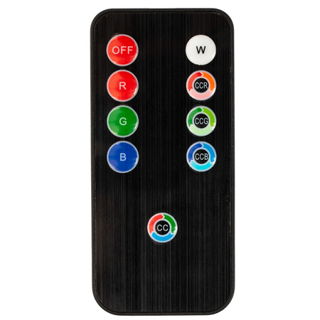 LED solárne záhradné svietidlo RGB BALL 30 cm bielo-strieborné + diaľkové ovládanie