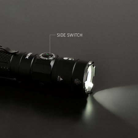 LED dobíjacia ručná baterka 10W 1200lm Zoom 6 režimov USB-C IP44 Videx