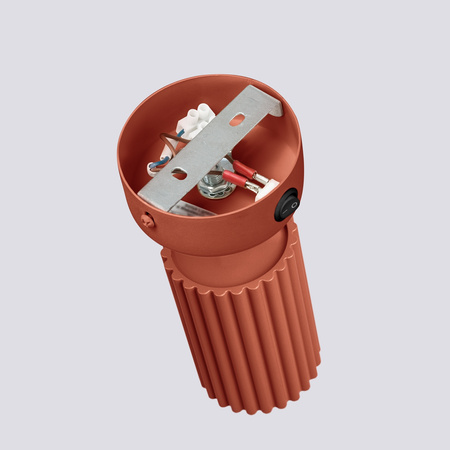 Nástenné svietidlo Reflektor Tuba Spot 1x GU10 Ochre Red Carbon Deep Space SL.1636 Sollux