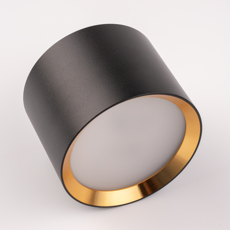 Povrchové svietidlo HALOGEN SUNLA Tuba Gx53 LED bodové nástenné svietidlo Waltz Black and Gold LUMILED