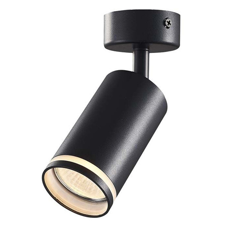 Stropné nástenné svietidlo Nástenné bodové svietidlo Pohyblivé GU10 čierne Videx