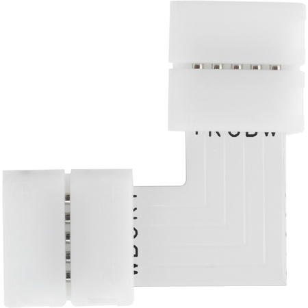 Uhlový konektor pre LED pásik 5PIN snap-on 12mm