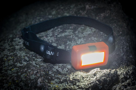 LED hlavová baterka 1,6W 80lm 6500K studená biela oranžová baterka Ledvance
