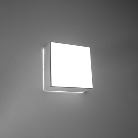 Stropné svietidlo Plafond E27 Square Grey Minimalist Horus Sollux