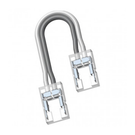 Konektor pre LED COB 10 mm 2-stranný s káblom