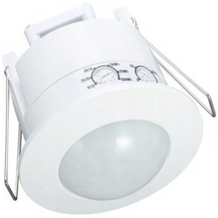 Senzor pohybu a súmraku PIR Senzor pohybu a súmraku pod omietku biely 6m 360° CP Ecolight