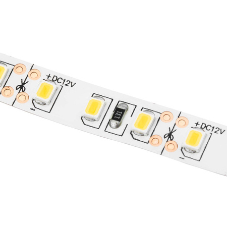 LED pásik 12V 48W 600LED 2835 teplá biela 8mm 5m
