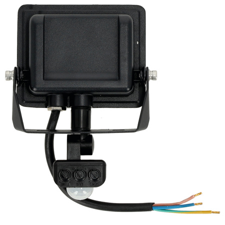 LED reflektor Halogén 30W 2505lm 4000K IP65 Black Motion Sensor MH Kobi