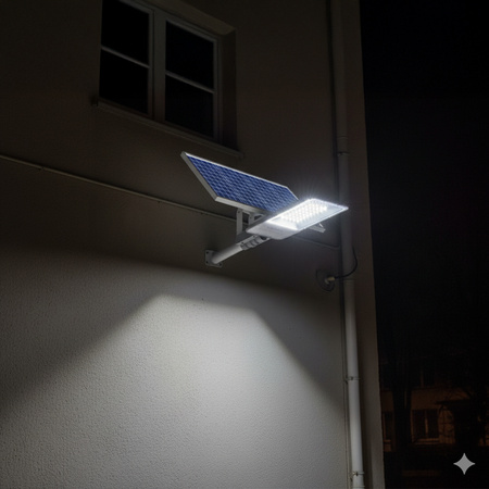 Solárne svetlomety 50x LED 100W 2500lm 5000K IP65 VIDEX Súmrakový senzordiaľkovým ovládaním