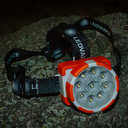 LED hlavová baterka dobíjateľná 1,5 W 100 lm 6500 K studená biela oranžová Ledvance Light